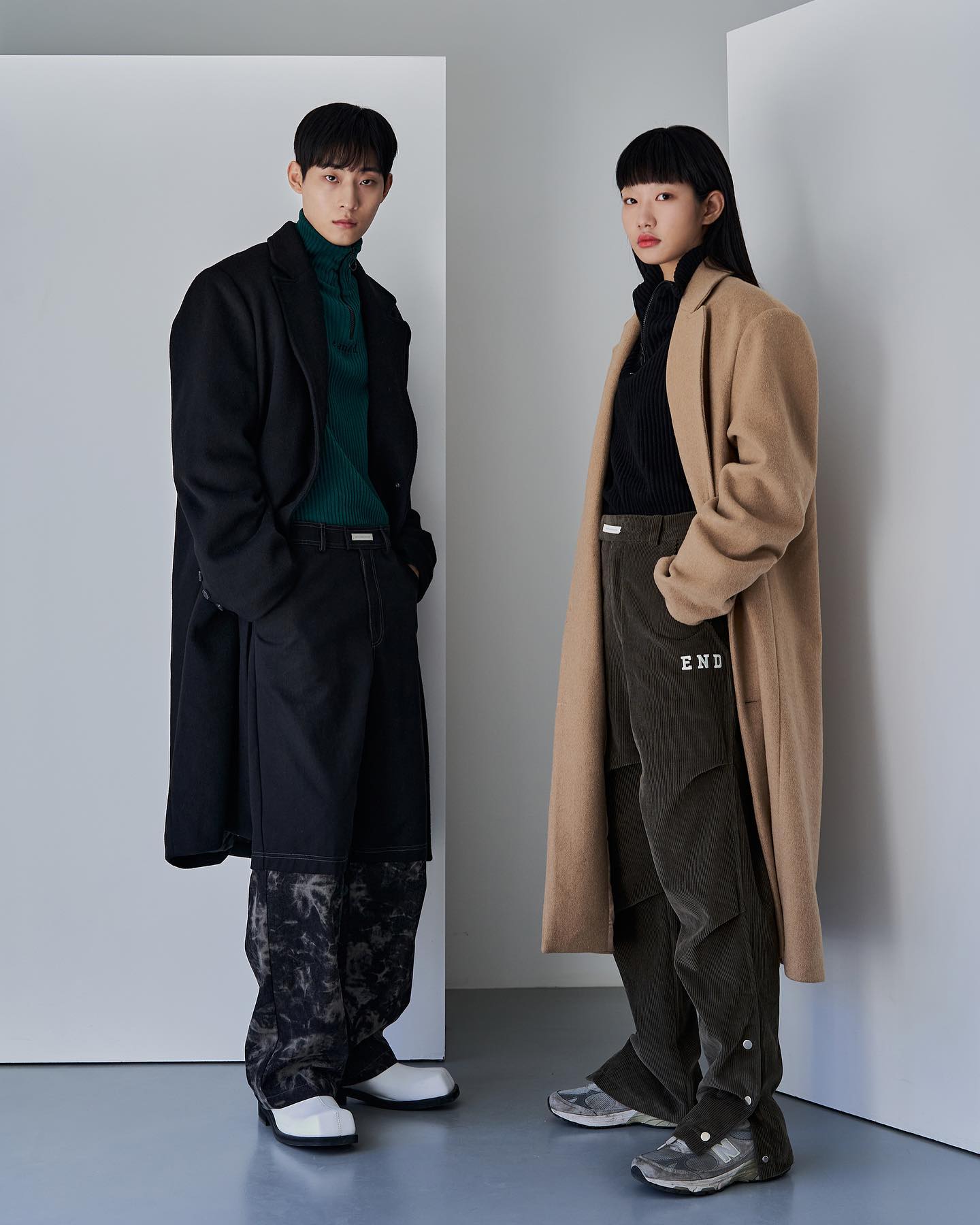 END, 자유와 감성을 담은 미니멀 스트릿 브랜드 — Look 2