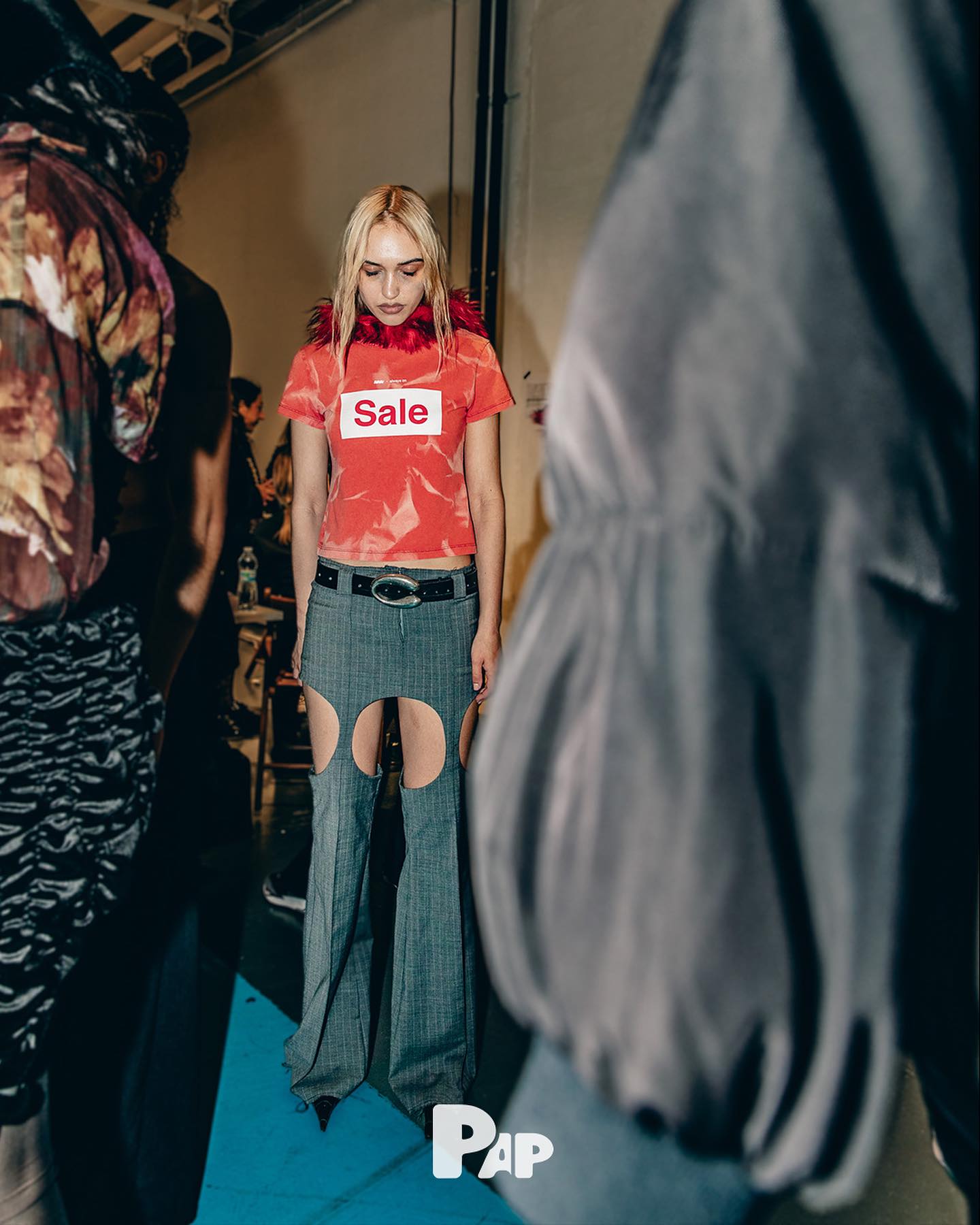 아바바브, 밀란 패션위크 FW24 백스테이지 공개 — Look 2