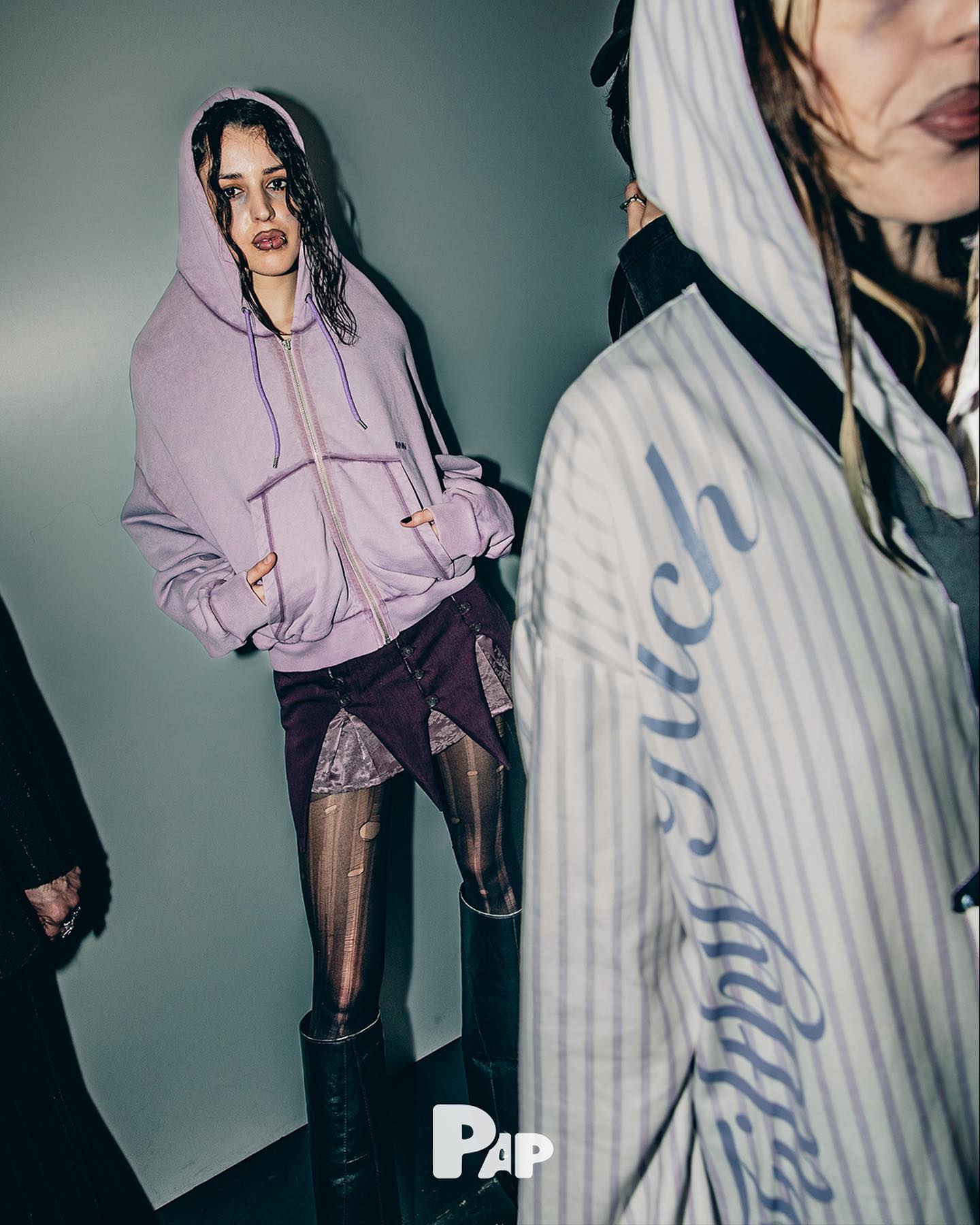 아바바브, 밀란 패션위크 FW24 백스테이지 공개 — Look 7