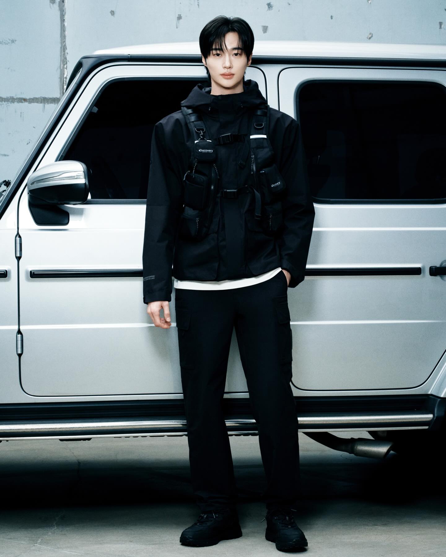 변우석이 입은 '액티브 웰니스', 디스커버리 익스페디션 26SS — Look 5