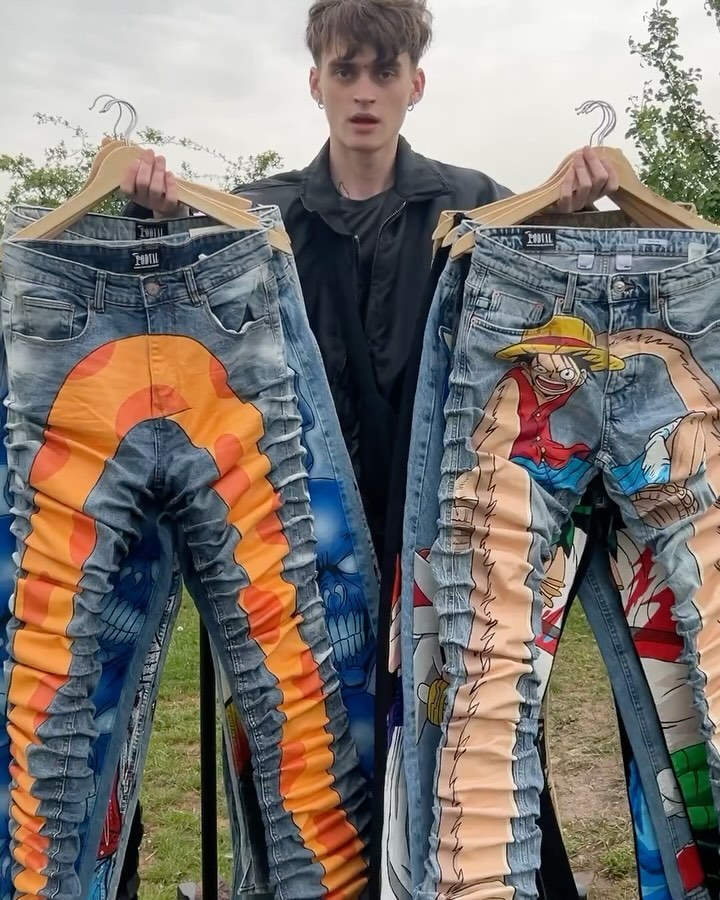 팝 컬처와 데님의 만남, 포드발슬레이어의 원피스 팬츠 — Look 2