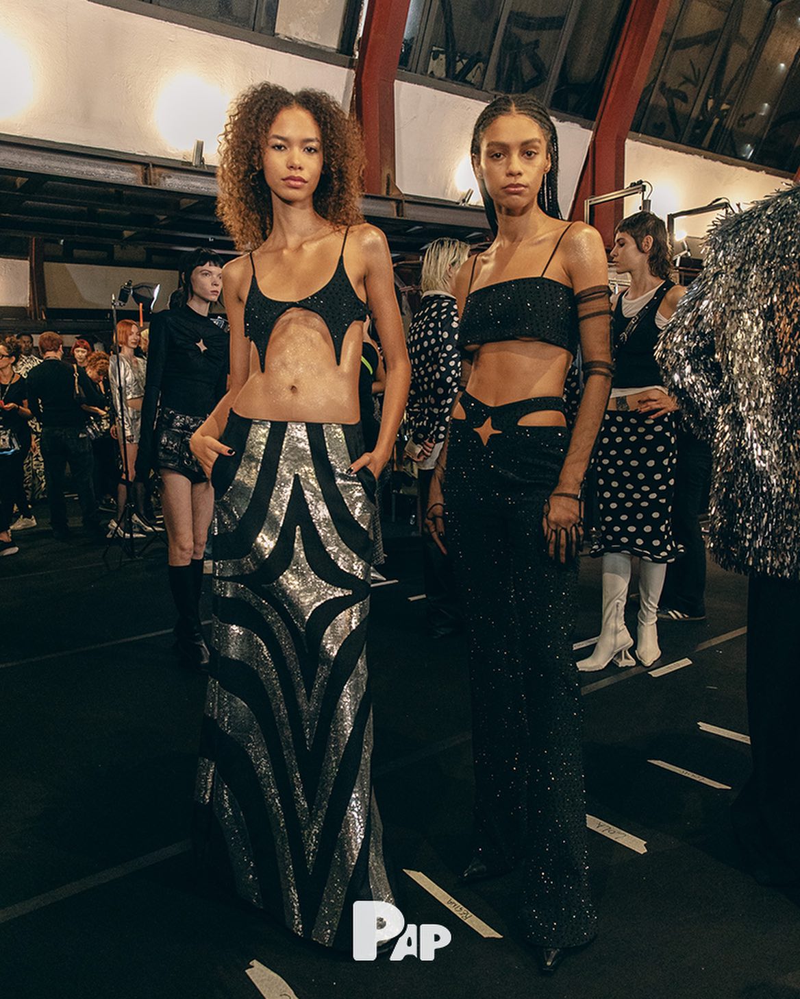 안나키키, 밀라노 패션위크 SS24 백스테이지 — Look 9