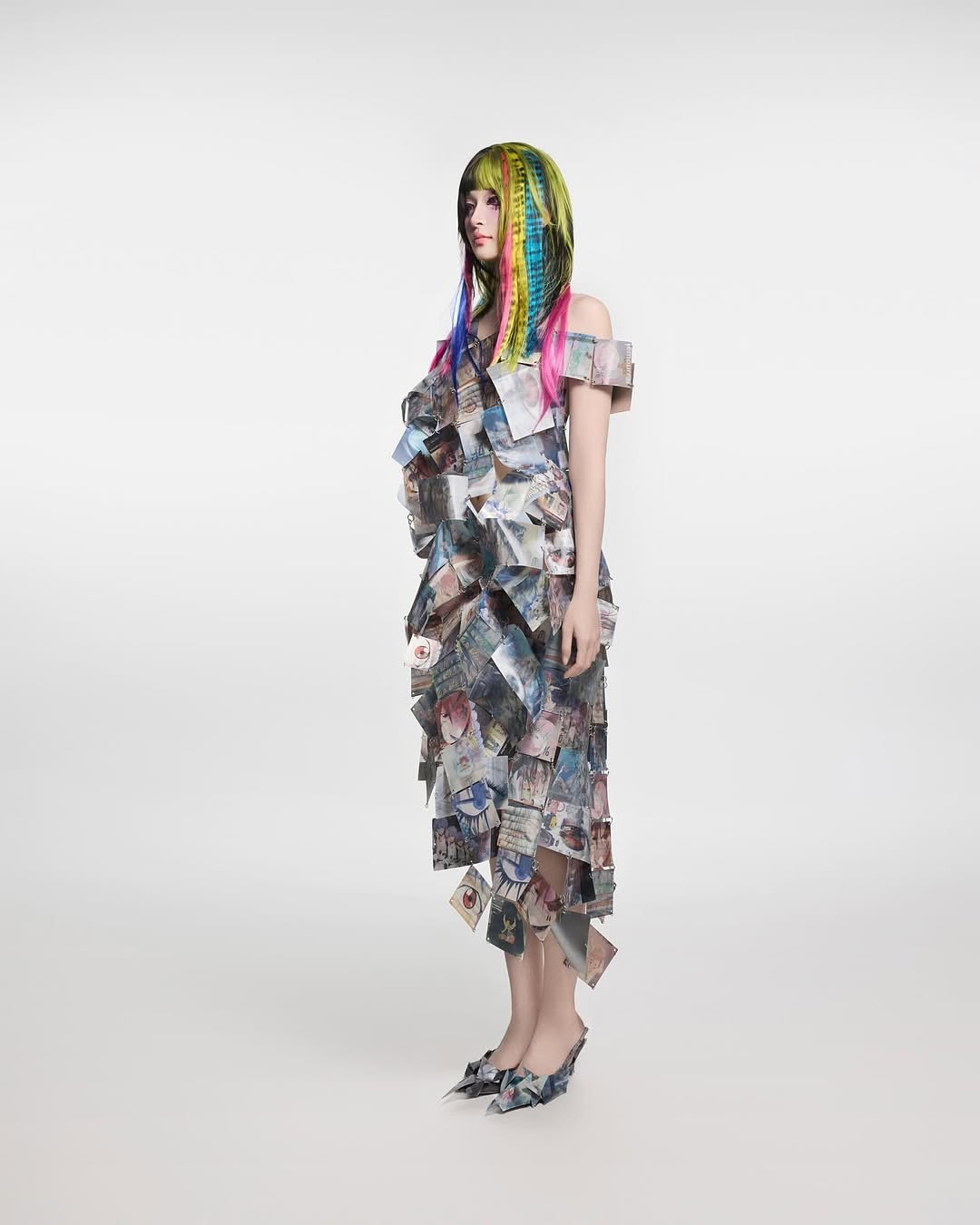 애니메이션에서 튀어나온 듯한 지속 가능한 패션 — Look 3