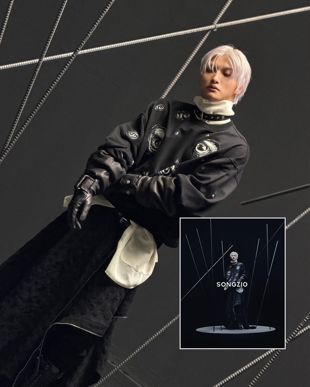 성화가 공개한 송지오 캠페인 BTS — Look 3
