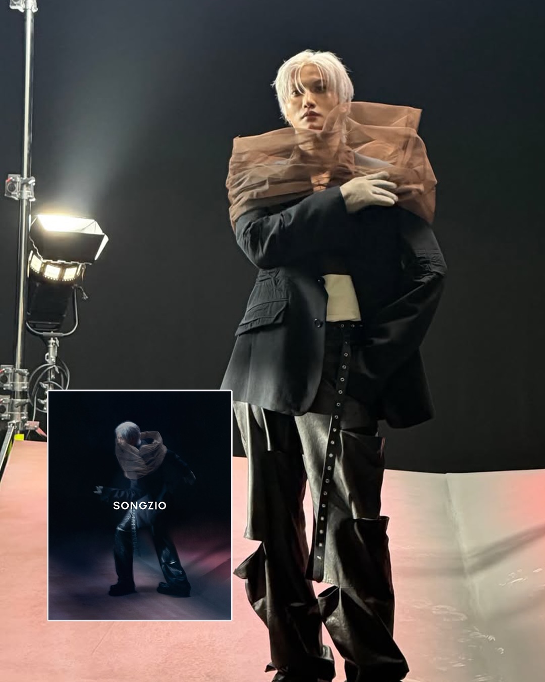성화가 공개한 송지오 캠페인 BTS — Look 10