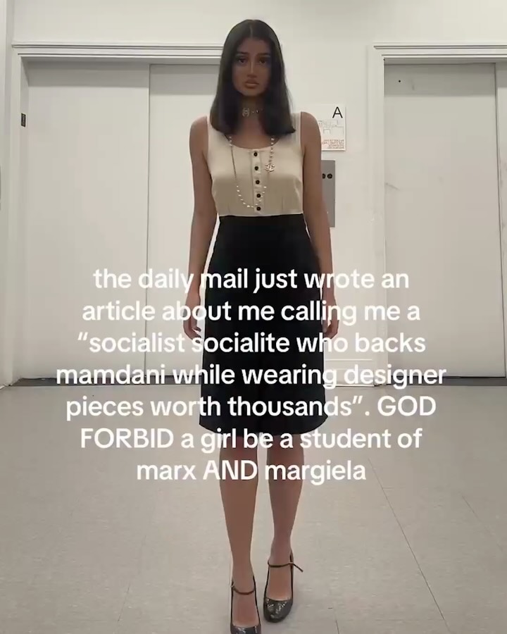 18세 크리에이터 엘라 데비, 패션으로 미국 정치를 해부하다 — Look 7