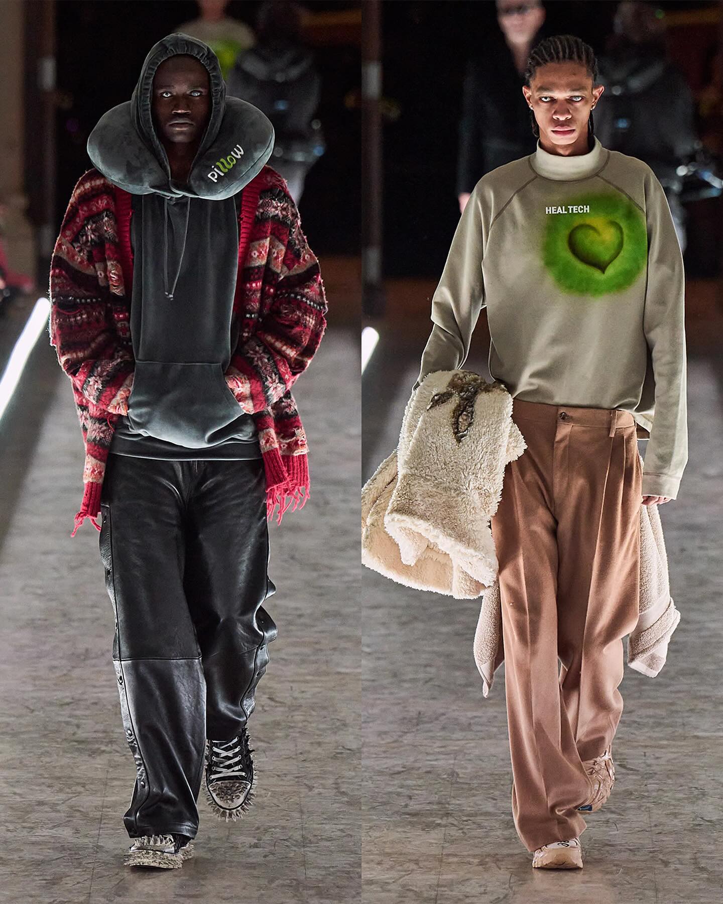 더블렛 FW24, 상처받은 이들을 위한 패션 치유제 — Look 6