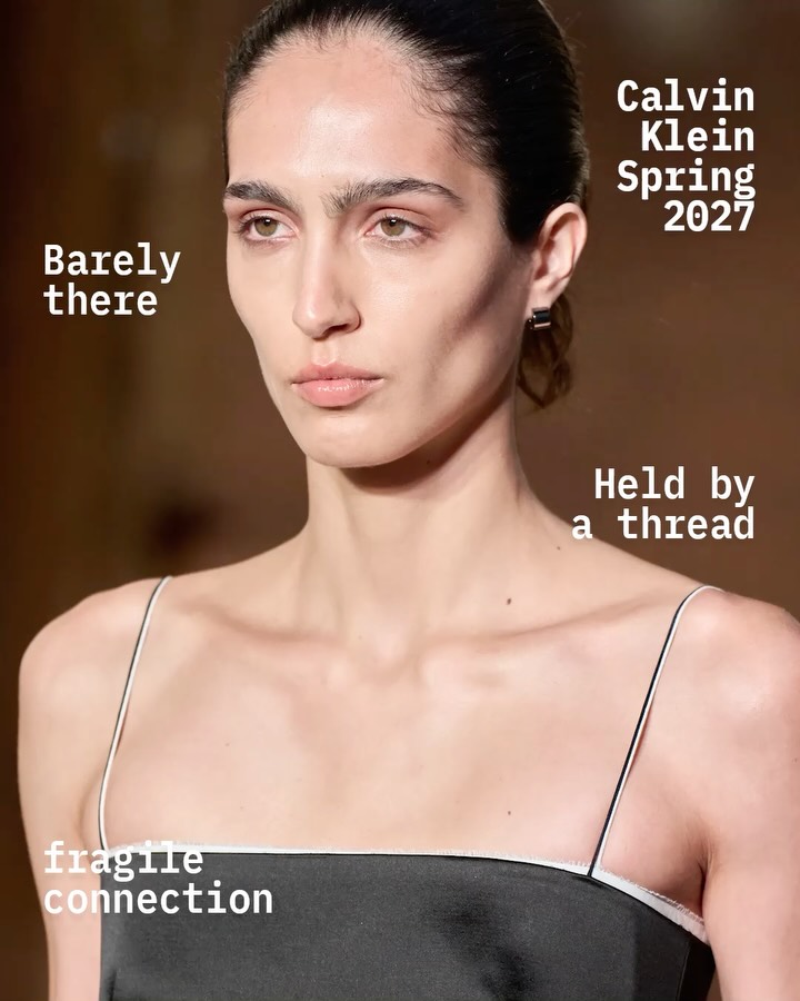 캘빈클라인, 미니멀리즘 끝에 남은 욕망 — calvin klein, Look 7