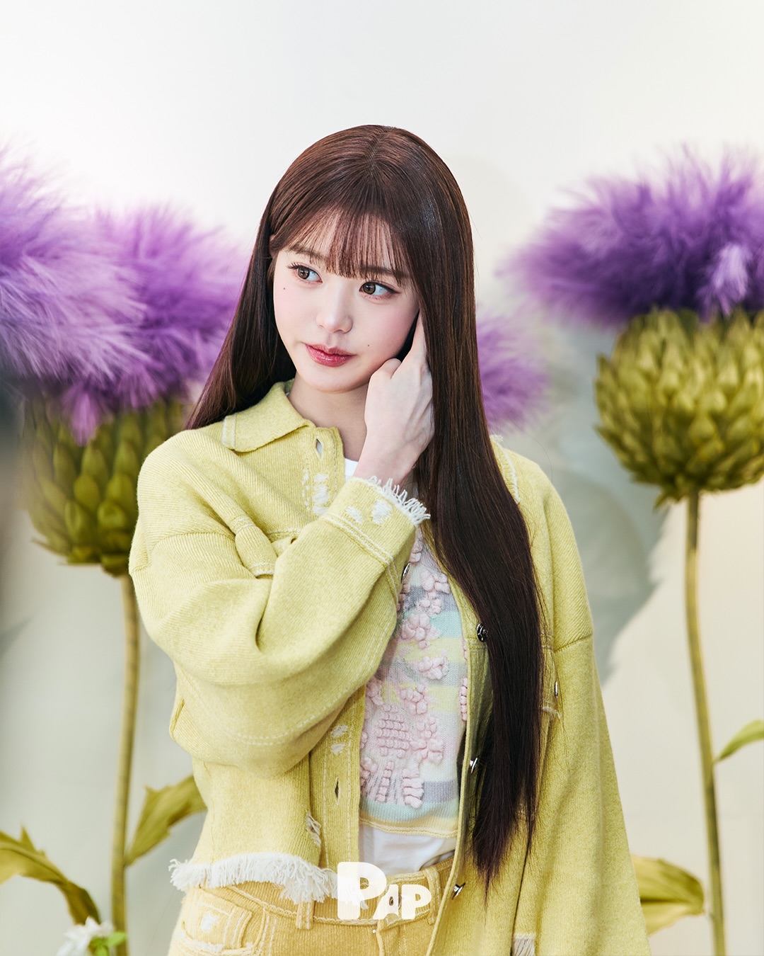 장원영이 입은 배리의 캐시미어 언어, 성수에서 다시 쓰다 — Look 5