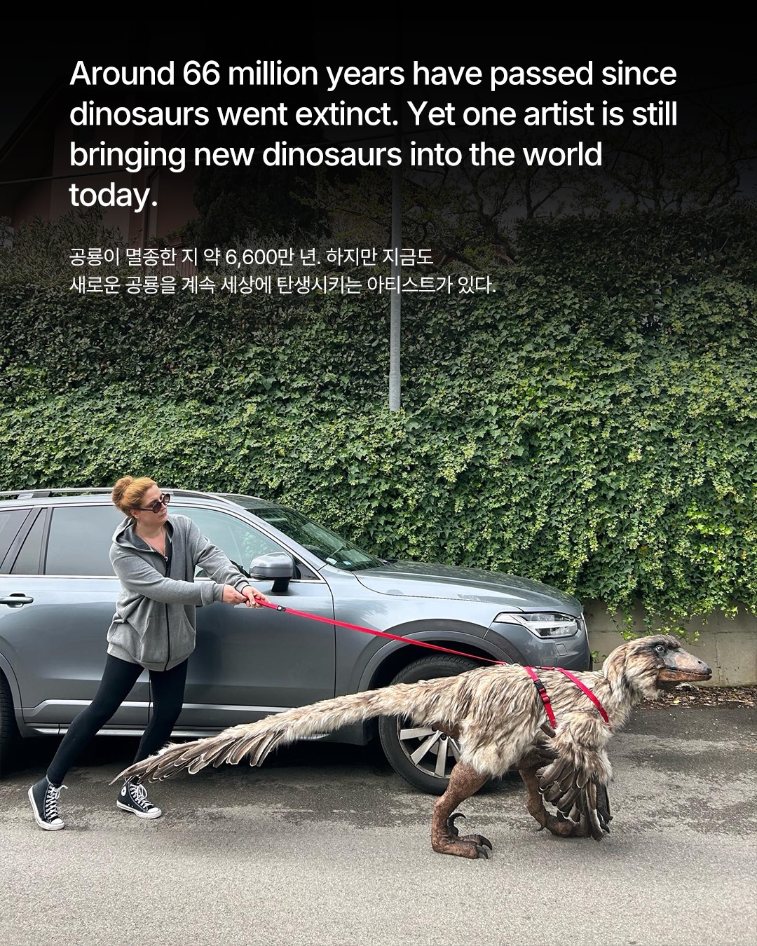 멸종한 공룡을 다시 탄생시키는 아티스트 — Look 2
