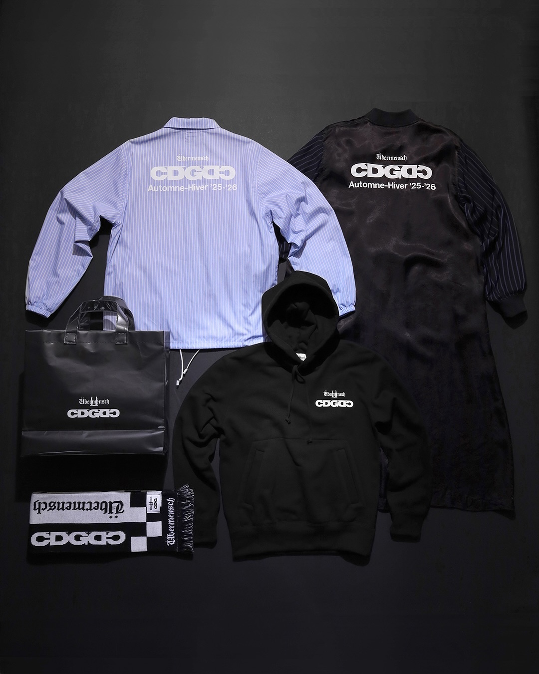 꼼데가르송·지드래곤, 위버멘쉬 투어 기념 협업 컬렉션 — Look 3