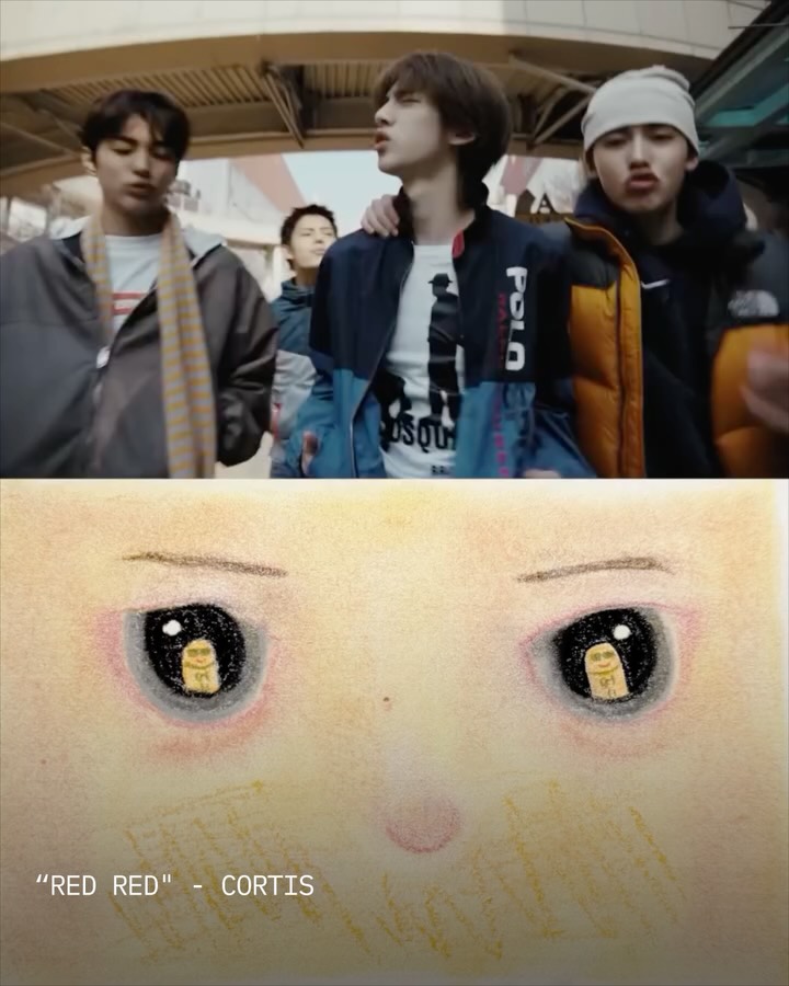 케이팝 뮤비를 파스텔 드로잉으로 재해석하는 크리에이터 — Look 6