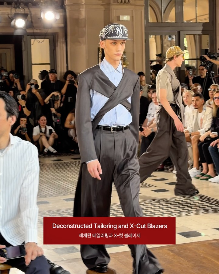 준야 와타나베, 캡 하나로 2027 봄·여름을 선언하다 — Look 4