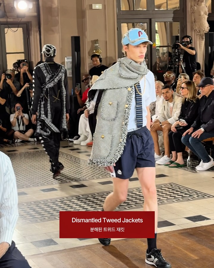 준야 와타나베, 캡 하나로 2027 봄·여름을 선언하다 — Look 5