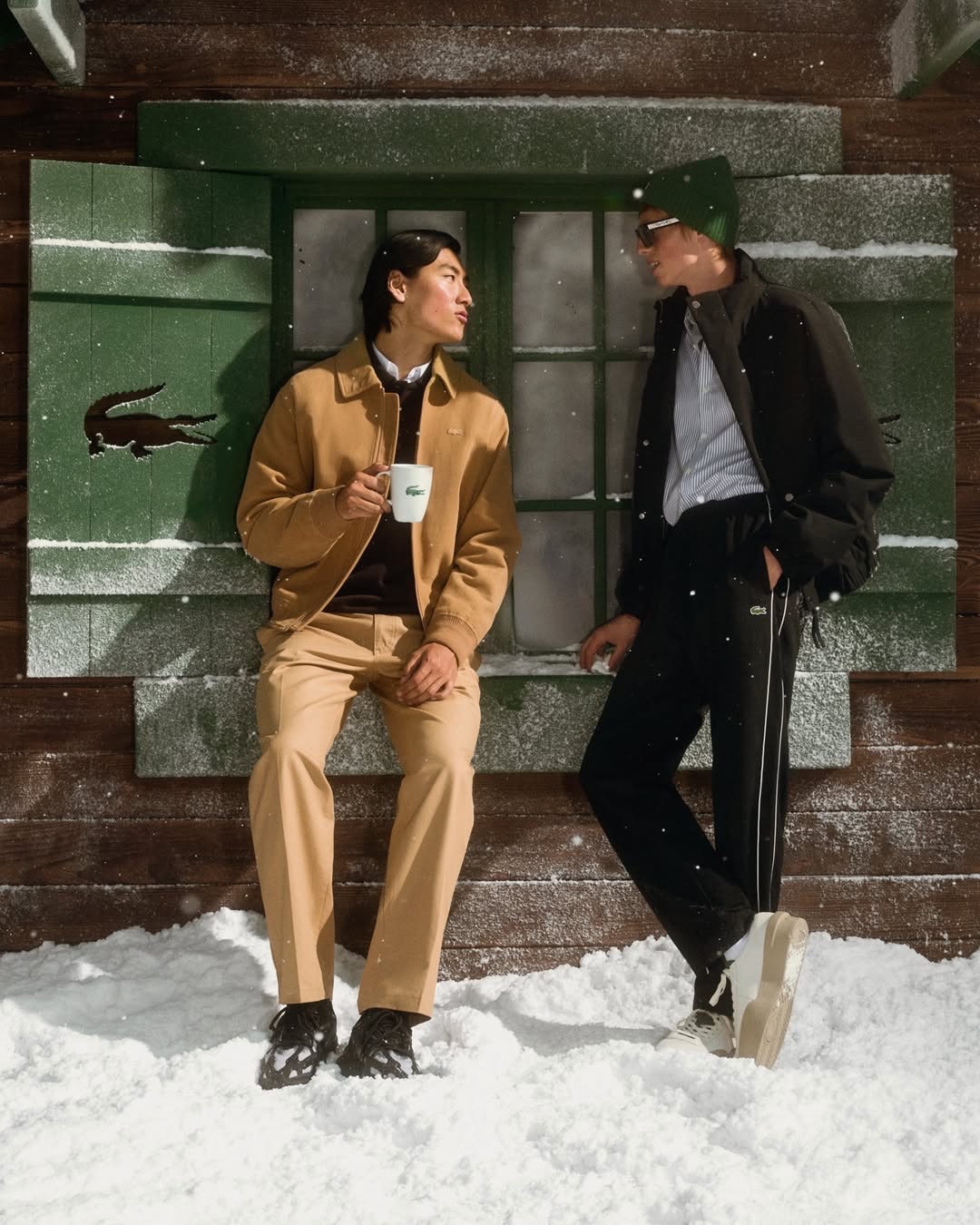 라코스테, 톤온톤 레이어링으로 재정의한 홀리데이 — Look 8