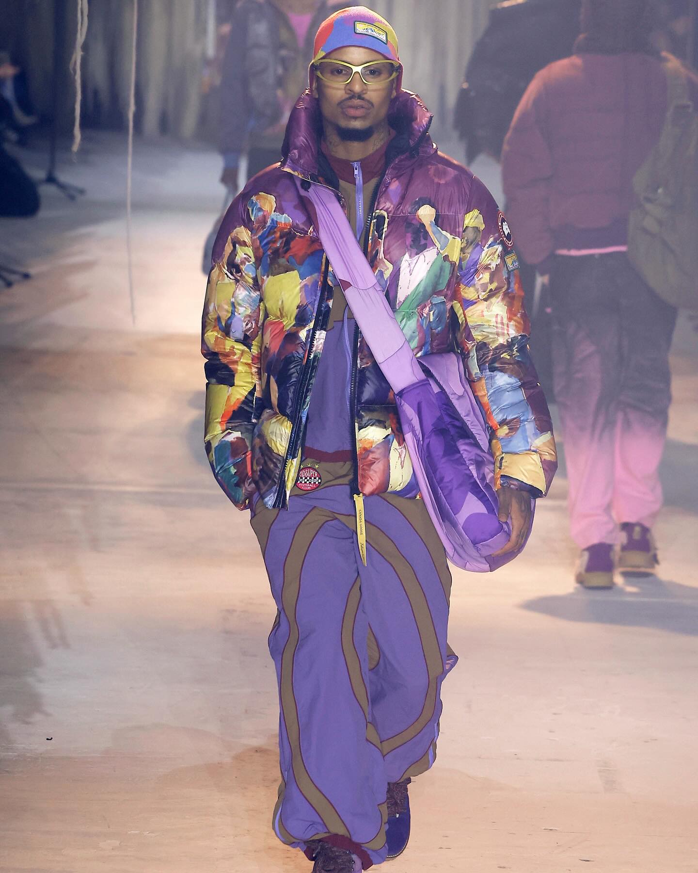 키드슈퍼 24FW, 물리학 이론을 패션으로 풀어내다 — Look 4