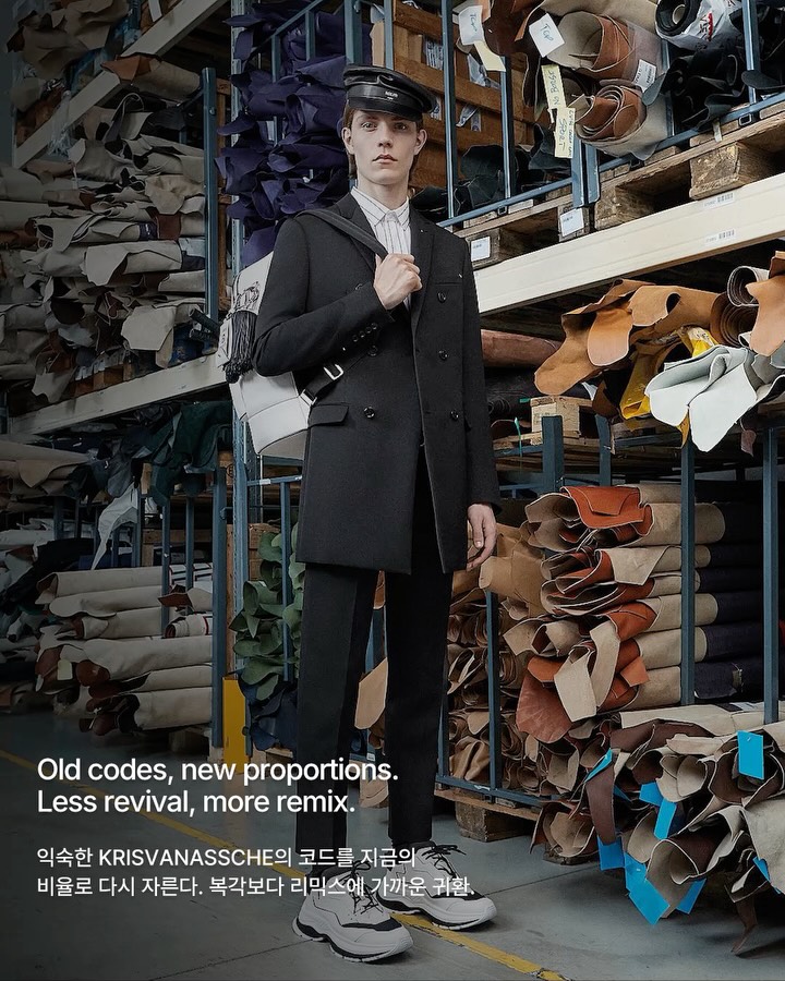 Kris Van Assche Returns After 11 Years, Under His Own Name