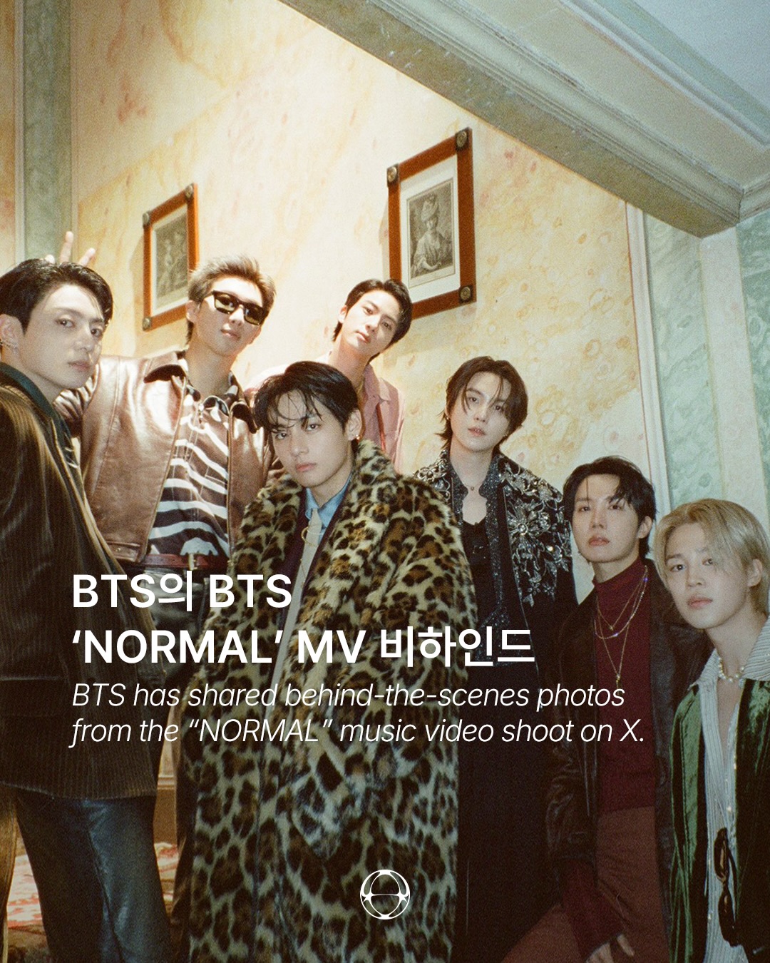 BTS, 'NORMAL' 뮤직비디오 비하인드 필름 컷 공개 — Cover
