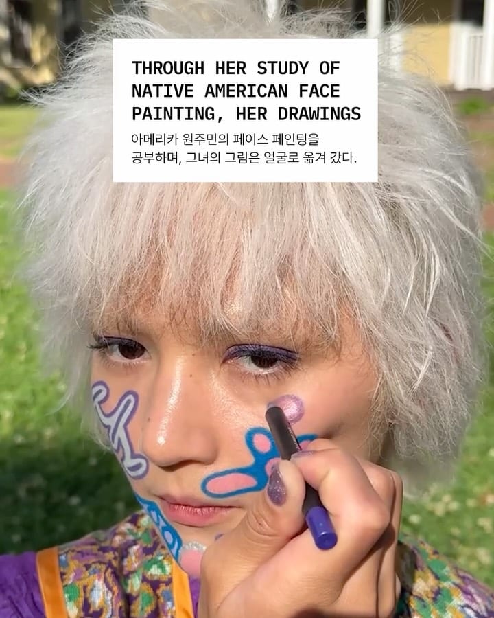 종이에서 얼굴로, 다시 선글라스로 옮겨간 팝아트 — pop art, Look 3