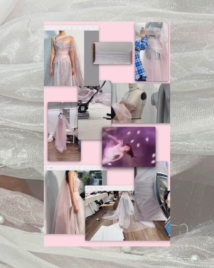 제니의 '폴른 에인절' 드레스, 스튜디오 동령의 손끝에서 — jennie, Look 5