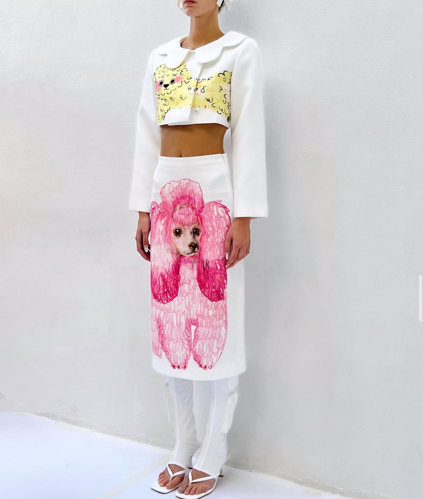 반려동물을 입다, 셀린 관의 위트 넘치는 SS24 컬렉션 — Look 4
