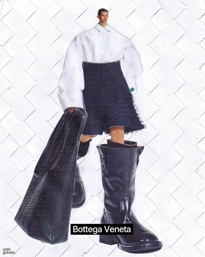쁘띠 고블렛, 과장된 비율로 재탄생시킨 패션 세계 — Look 4