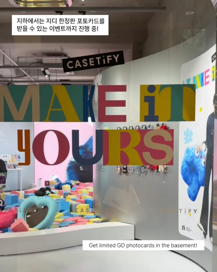 지드래곤 커스텀 케이스, 도산에서 가장 먼저 만난다 — casetify, Look 7