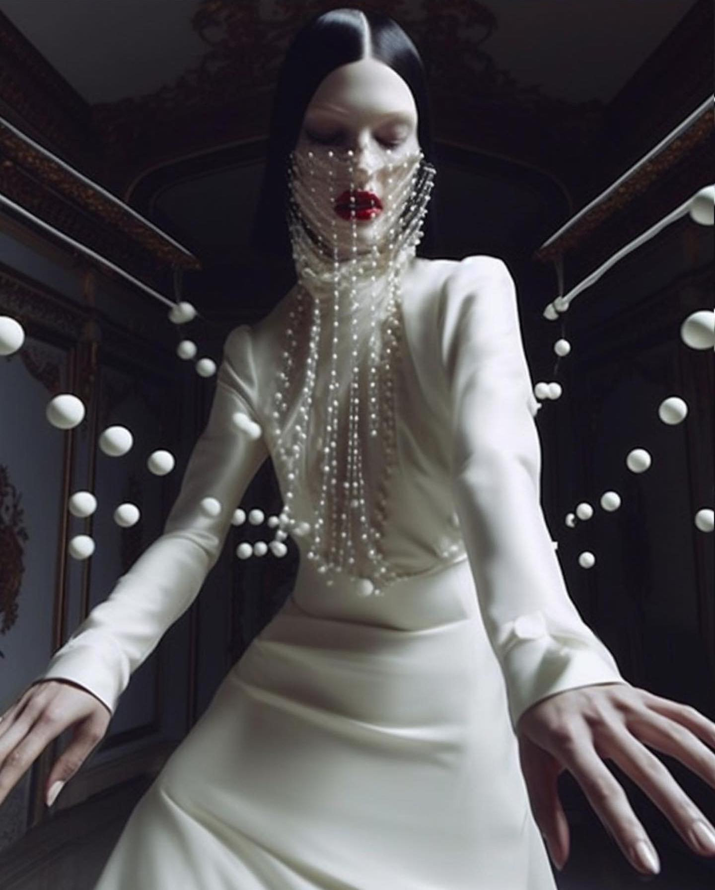 AI 패션의 경이로움, 현실을 초월한 디자인 — Look 5