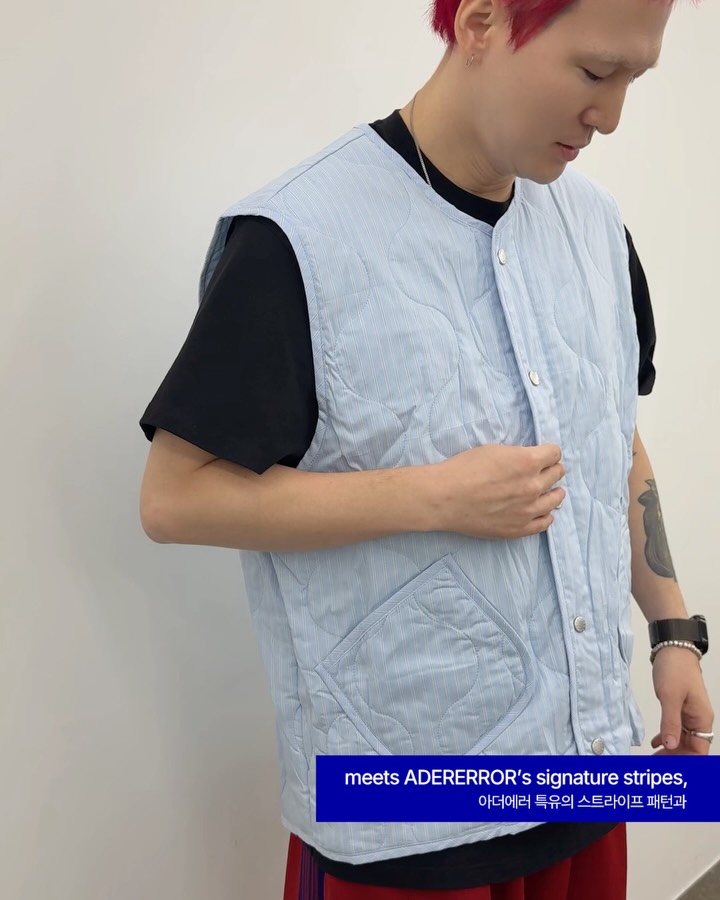 아더에러와 알파 인더스트리가 만든 가을 재킷 — adererror, Look 5