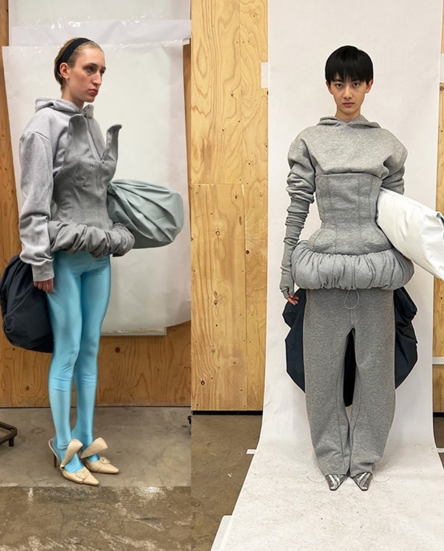 알바로 마르스, 백조 발레 스커트로 쿠튀르의 새로운 의미를 묻다 — Look 4