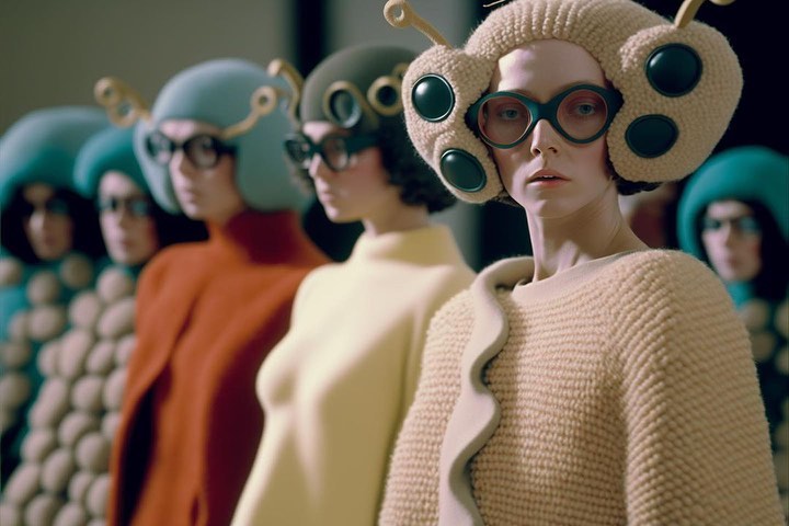 나비가 된 환상, AI 디자인이 그려낸 동화 — Look 2