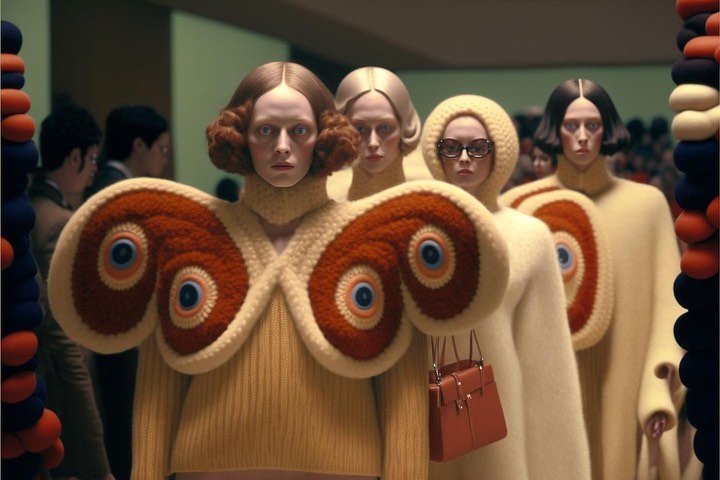 나비가 된 환상, AI 디자인이 그려낸 동화 — Look 5