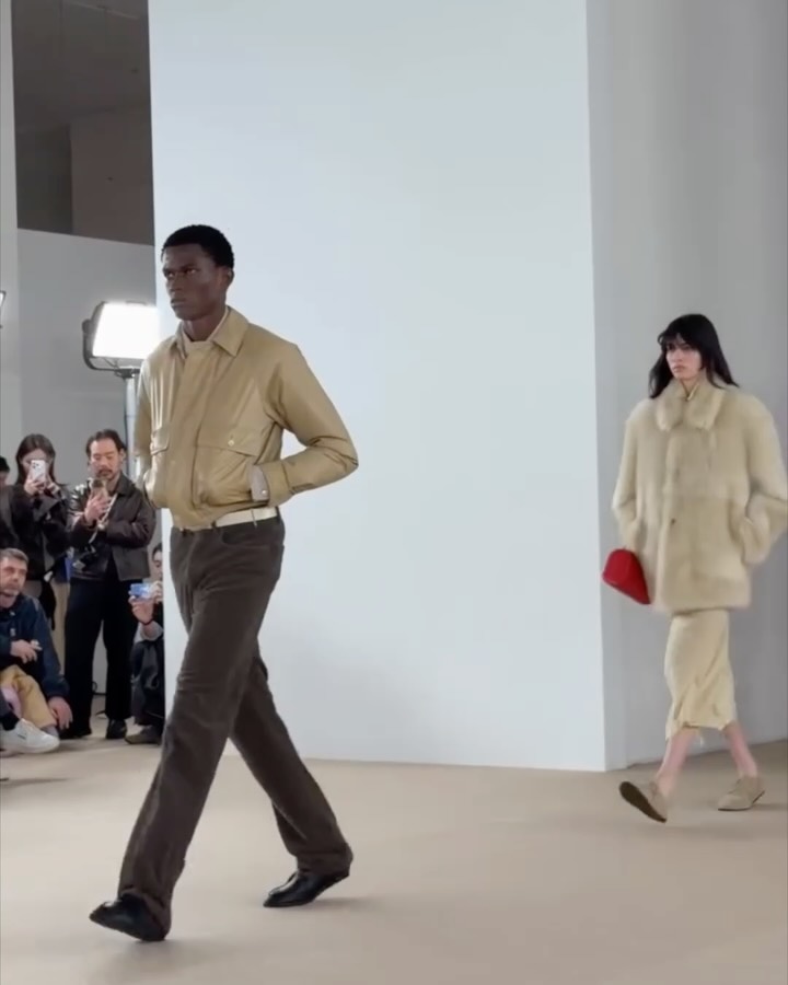 파리 패션위크 2026 FW 남성복 첫날, 소재와 구조로 말하다 — Look 3