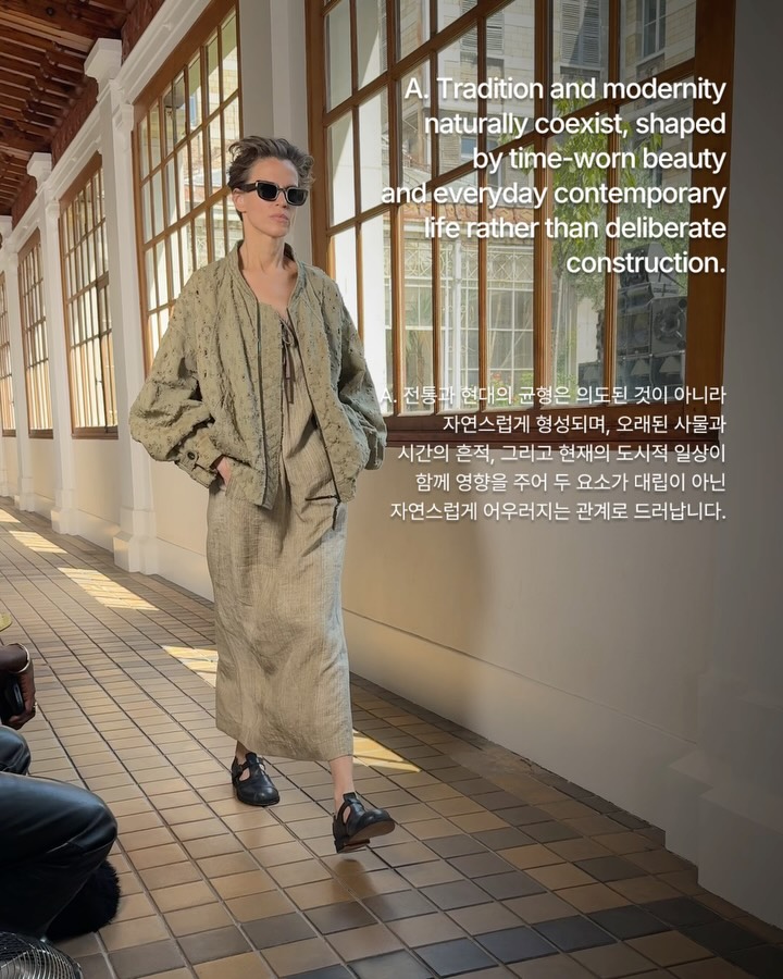 지기 첸 SS27, 전통과 현대가 만나는 지점 — Look 10