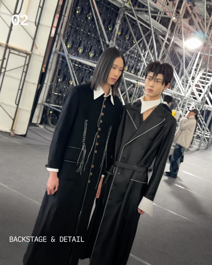 서울패션위크 DAY5, 세 브랜드가 불안한 시대를 직진하다 — Look 5