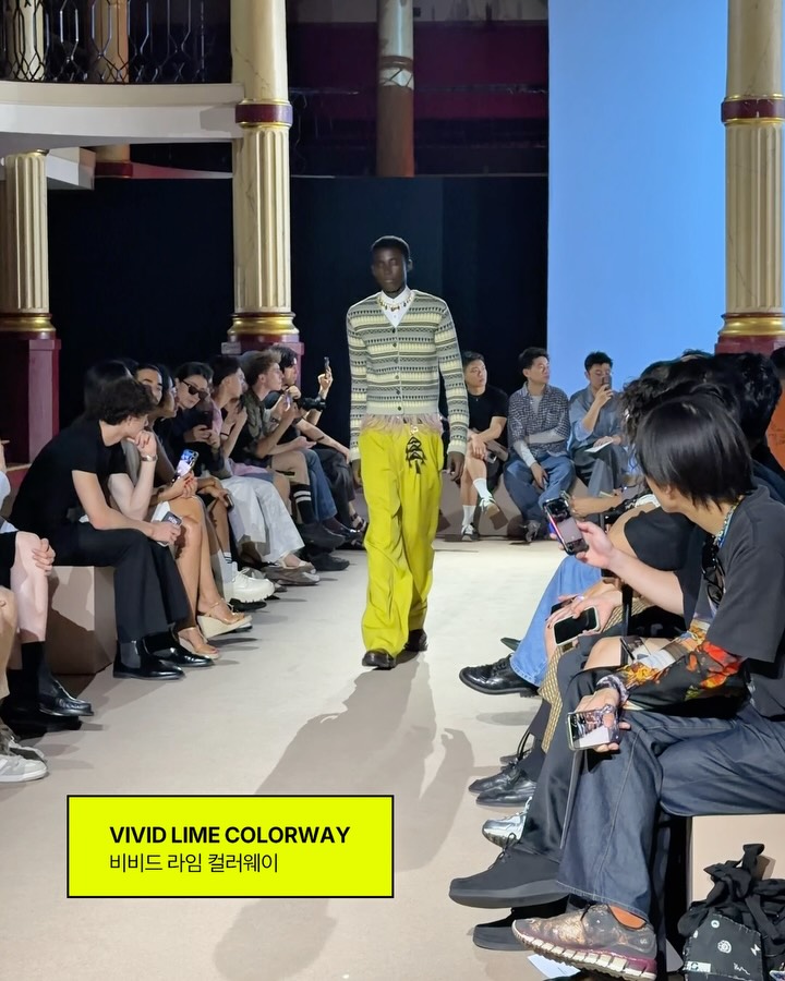 우영미 2027 S/S, 레몬 컬러로 풀어낸 '흥'의 감각 — Look 5