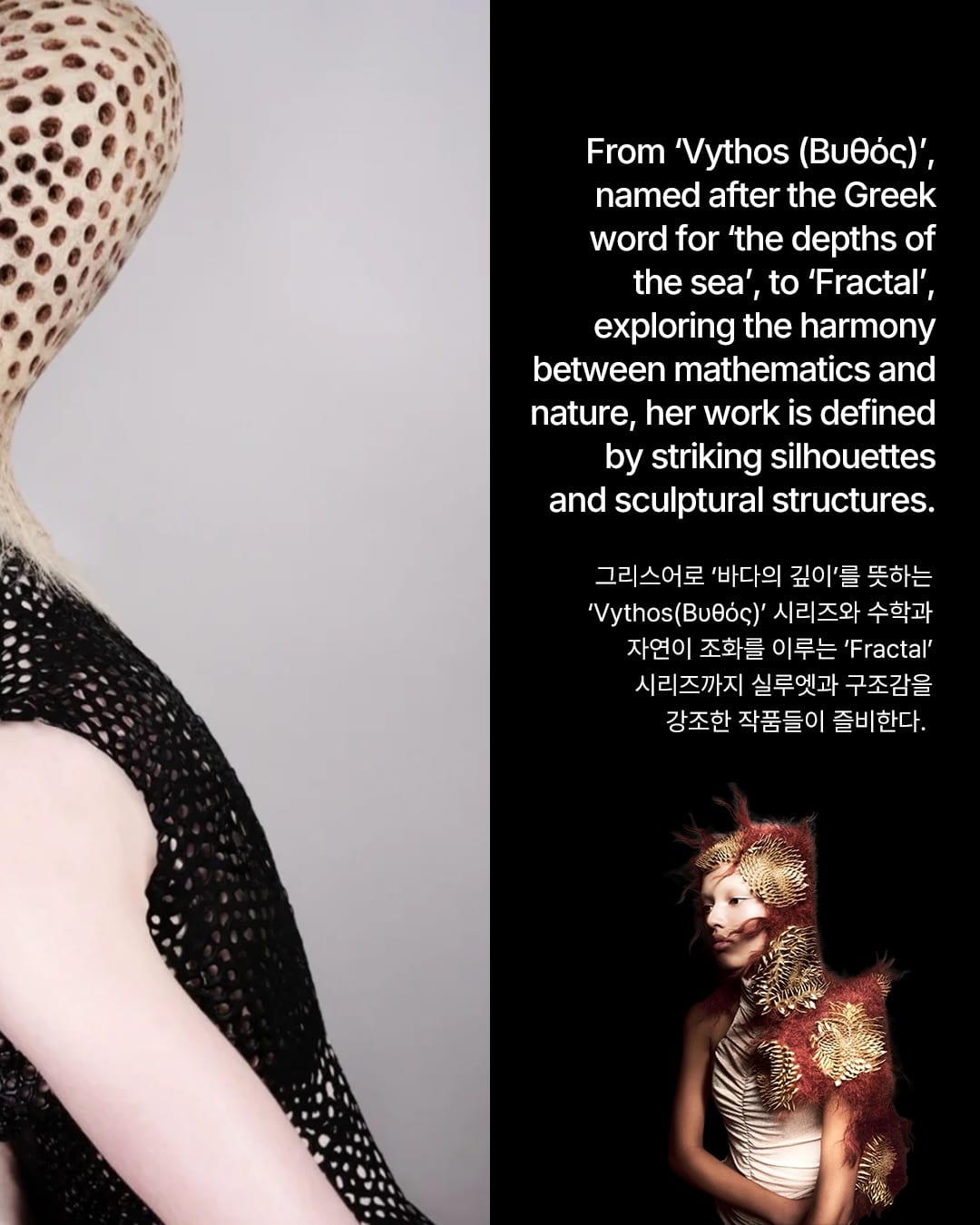 머리카락의 물리적 가능성 — efi davies, Look 3