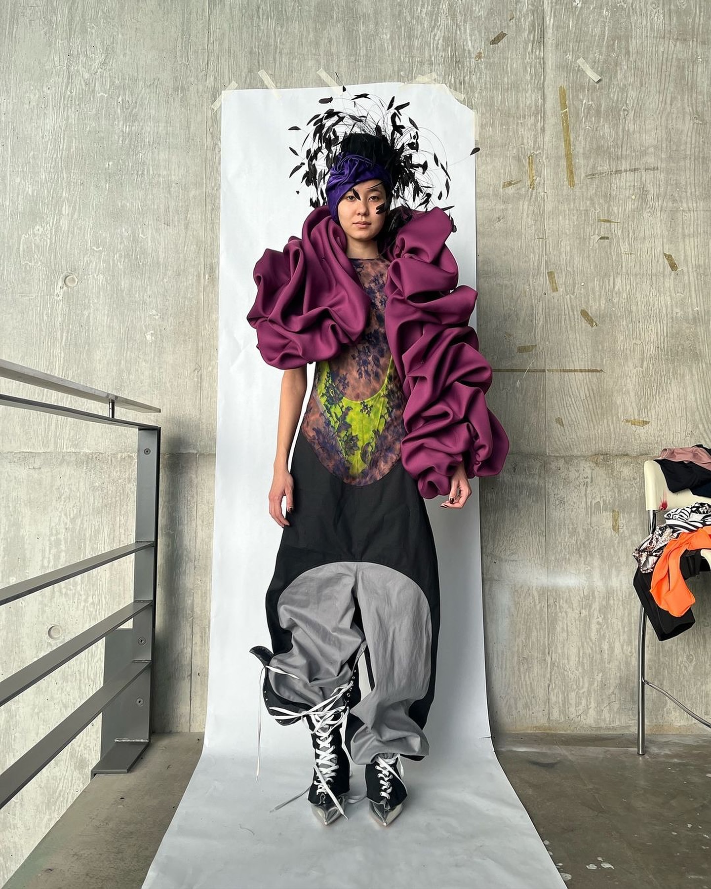 파울라 아인팔트의 졸업 컬렉션 'That's so Paula' — Look 2