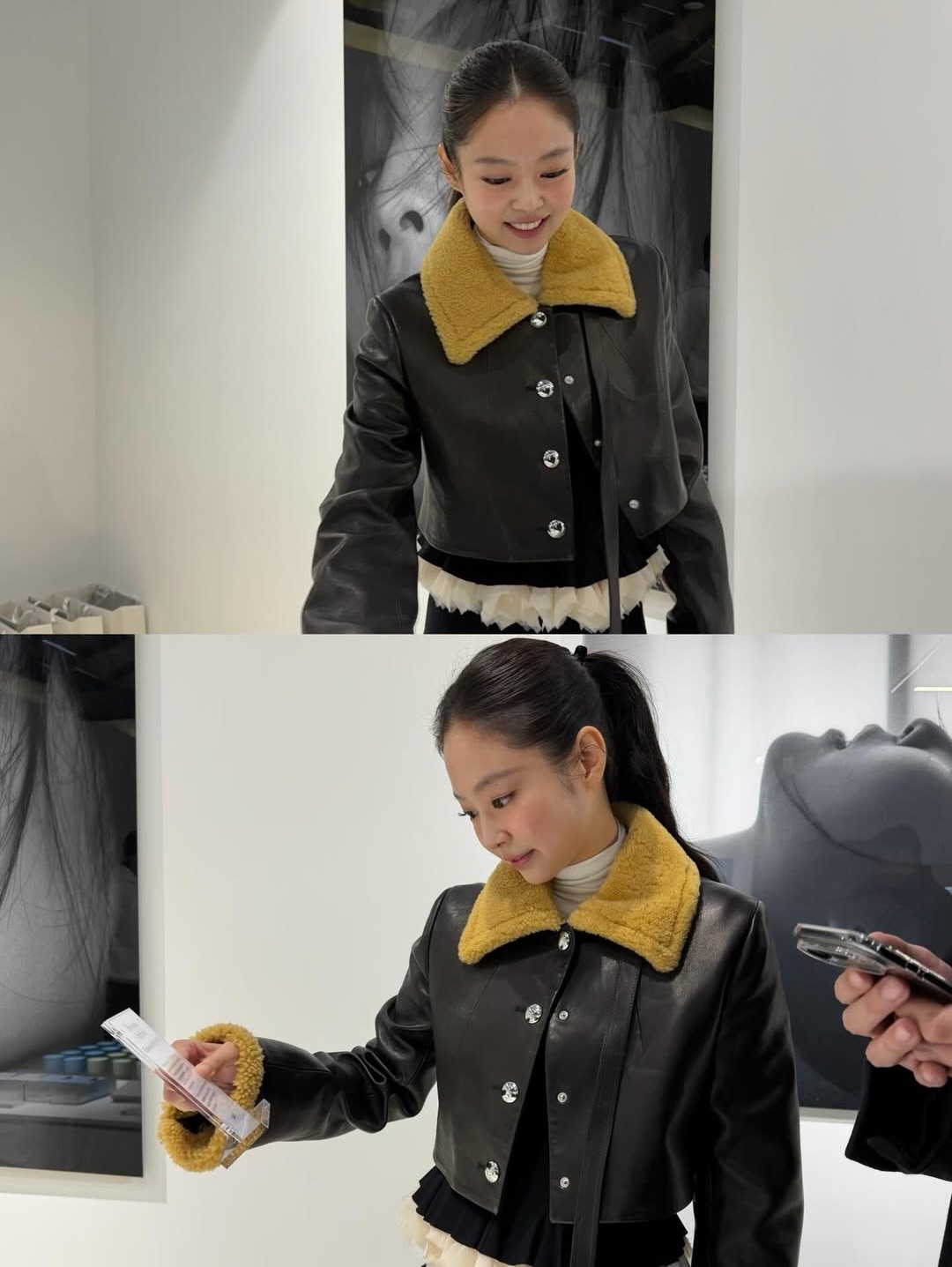 제니, 생일 맞아 첫 사진전 'J2NNI5' 개최 — Look 3
