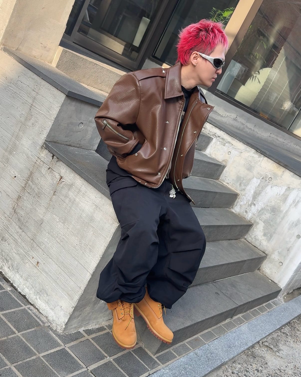 팀버랜드 시그니처, 겨울 스트리트의 정석 — timberland, Look 4