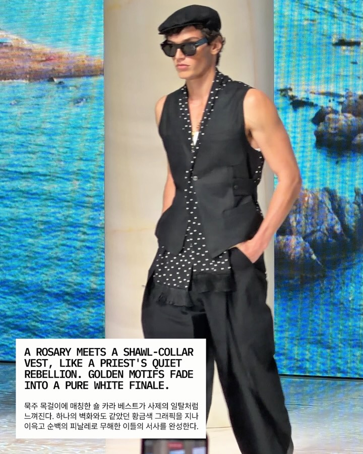 시칠리아의 태양 아래, 돌체앤가바나가 제시한 이상형의 초상 — Look 3
