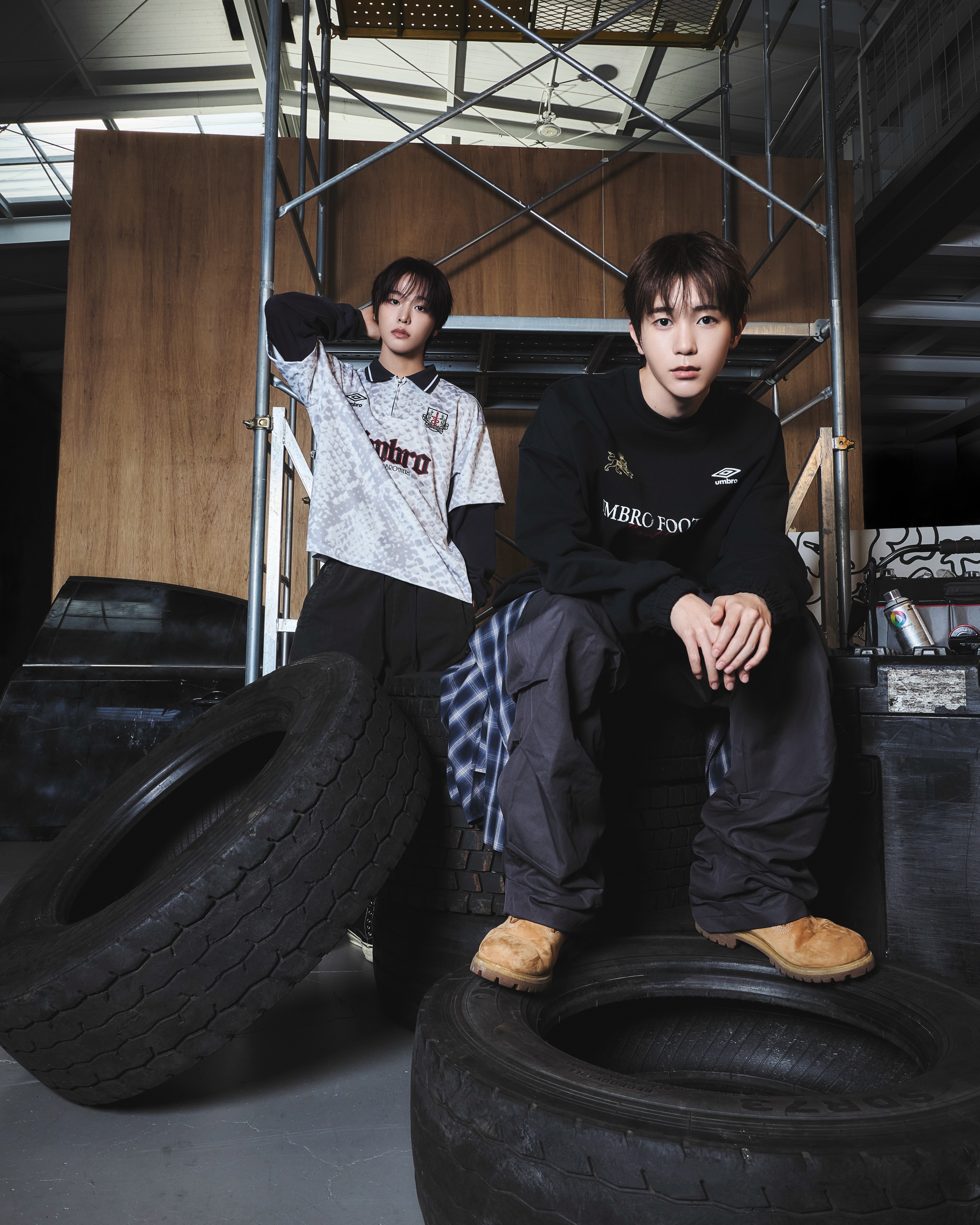 엄브로와 엔시티 위시가 규칙을 깬 풋볼 유니폼 — umbro, Look 8