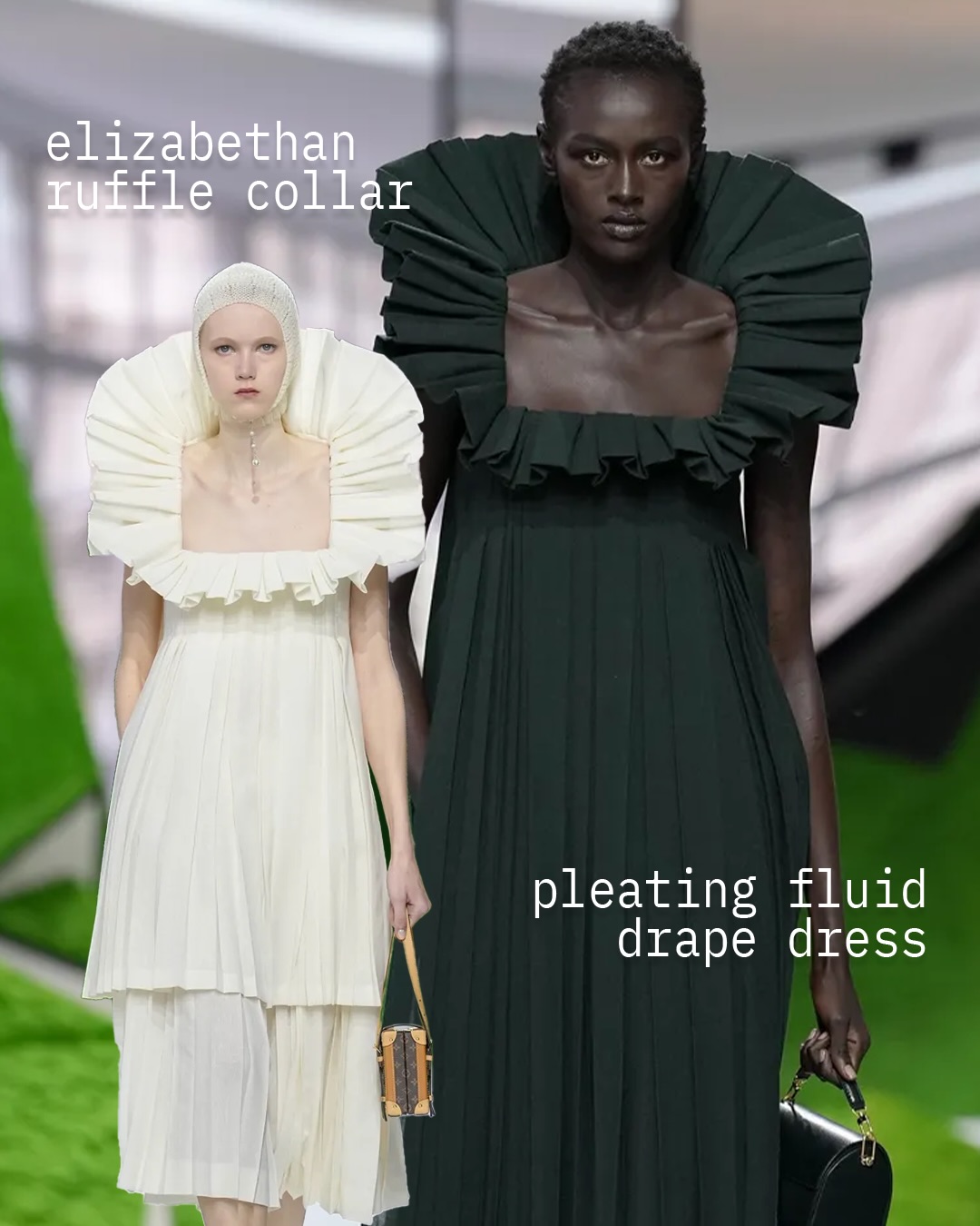 루이 비통 2026FW, 구조와 텍스처로 재정의한 실루엣 — Look 6