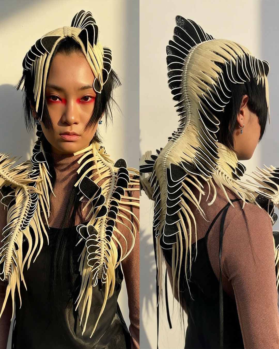 머리카락으로 생명체를 빚는 헤어 아티스트 — Look 3