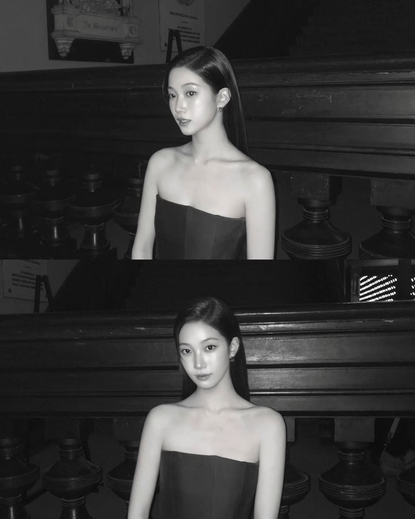 카즈하, 뉴욕패션위크 케이트 쇼에서 선보인 아방가르드 스타일링 — Look 7