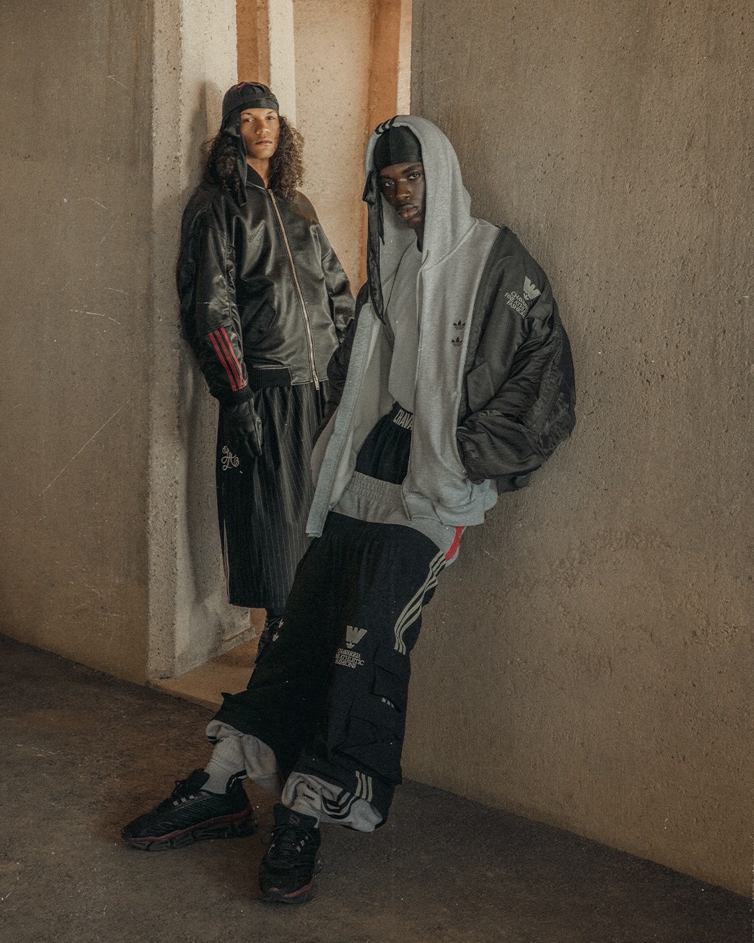 윌리 차바리아 × 아디다스, 슈퍼스타에 장미를 심다 — Look 5