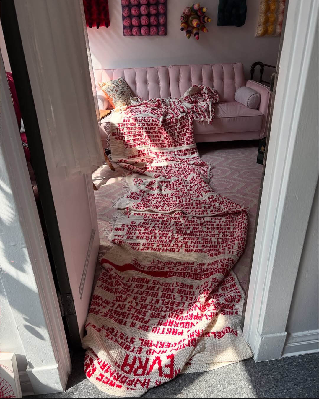 77볼의 실로 뜨개질한 피임약 정보 시트 — Look 6