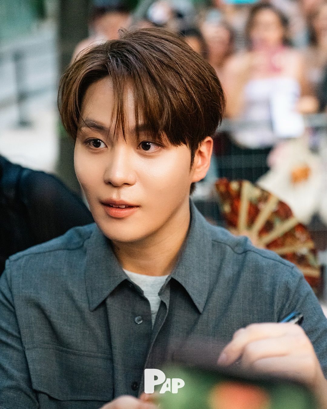 에이티즈 종호와 최우식, 아미 2027 봄 여름 쇼에서 포착된 두 남자 — Look 4