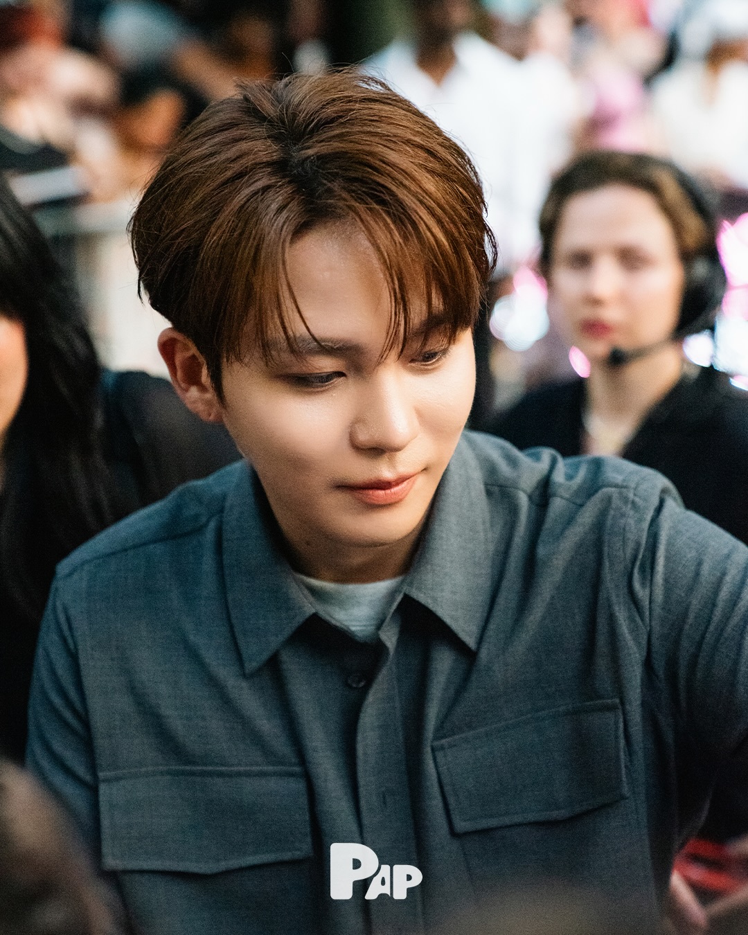 에이티즈 종호와 최우식, 아미 2027 봄 여름 쇼에서 포착된 두 남자 — Look 6