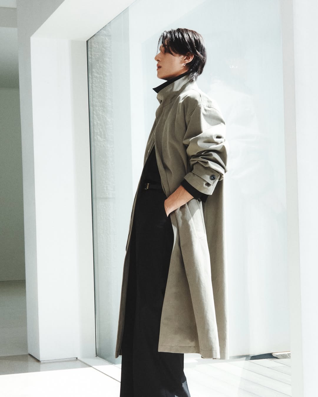 우영, 톰보이를 자기 식으로 입었다 — wooyoung, Look 10